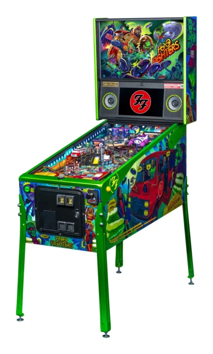 Foo Fighters Limited Edition Pinball Machine by Stern