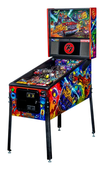 Foo Fighters Pro Pinball Machine by Stern